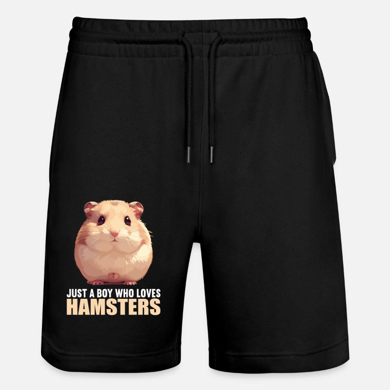Hamster - Short de jogging bio TRAINER Stanley/Stella unisexe - noir