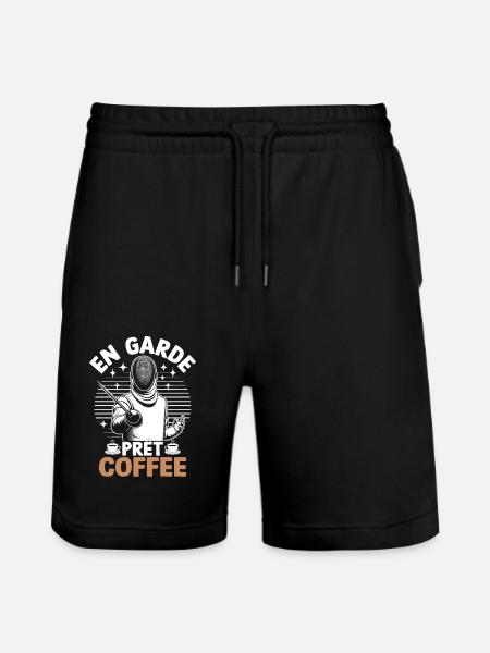 En Garde Fechter Fechter - Stanley/Stella Unisex Bio Joggingshorts Trainer  - Schwarz