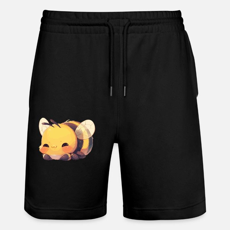 Abeilles Abeille - Short de jogging bio TRAINER Stanley/Stella unisexe - noir