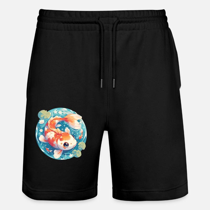 Koi Koi Carpe - Short de jogging bio TRAINER Stanley/Stella unisexe - noir