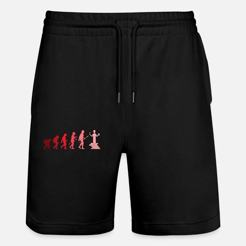 Maurer Evolution Un savoir-faire magistral - Short de jogging bio TRAINER Stanley/Stella unisexe - noir