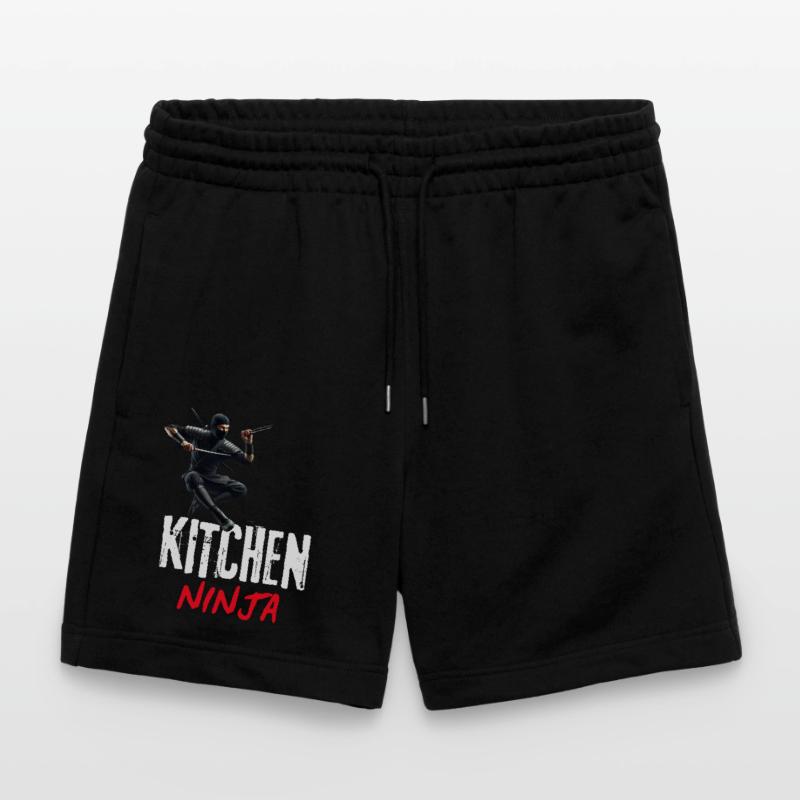 Kitchen Ninja – Sharp, Fast, Invisible Stanley/Stella Trainer Unisex Organic Jogging Shorts