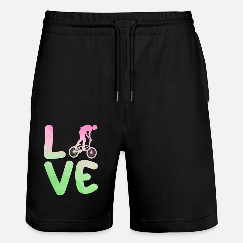 Vélo VTT - Short de jogging bio TRAINER Stanley/Stella unisexe - noir