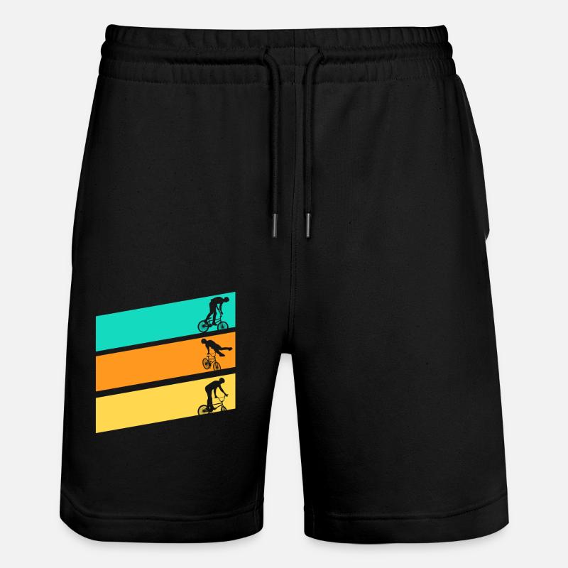 Vélo VTT - Short de jogging bio TRAINER Stanley/Stella unisexe - noir