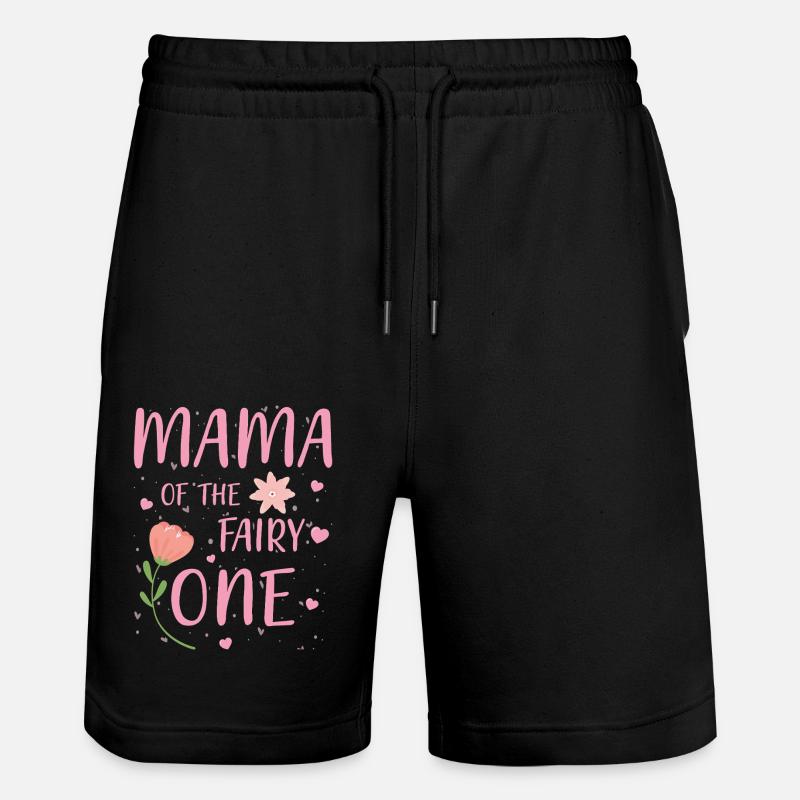 Maman de la fée Une - Short de jogging bio TRAINER Stanley/Stella unisexe - noir