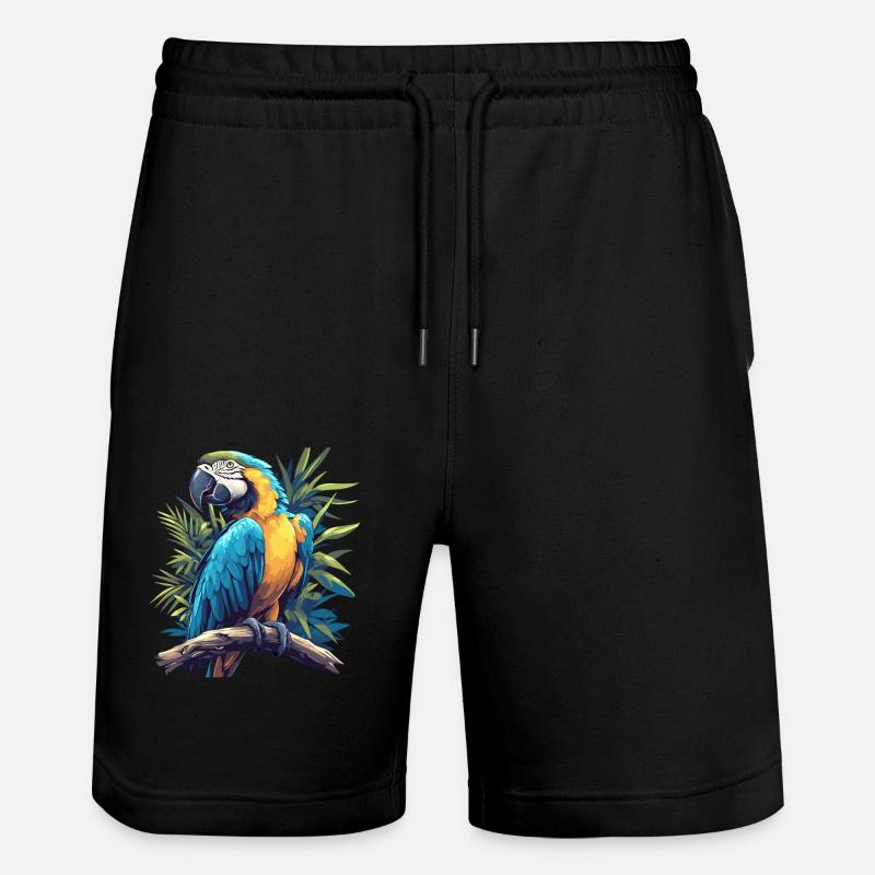 L’ère de l’ara - Short de jogging bio TRAINER Stanley/Stella unisexe - noir