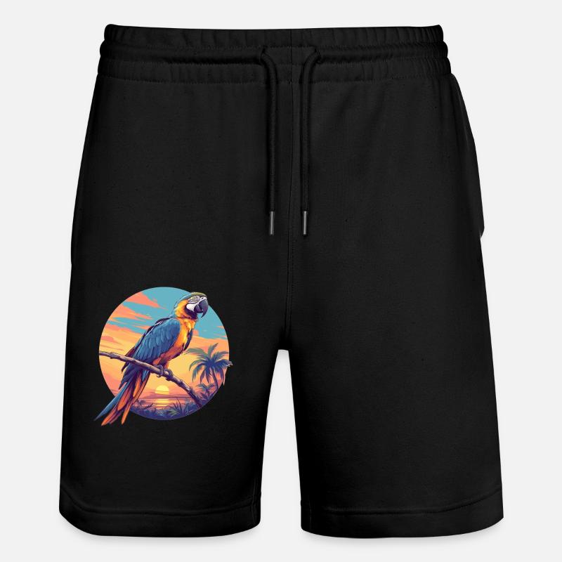 L’ère de l’ara - Short de jogging bio TRAINER Stanley/Stella unisexe - noir