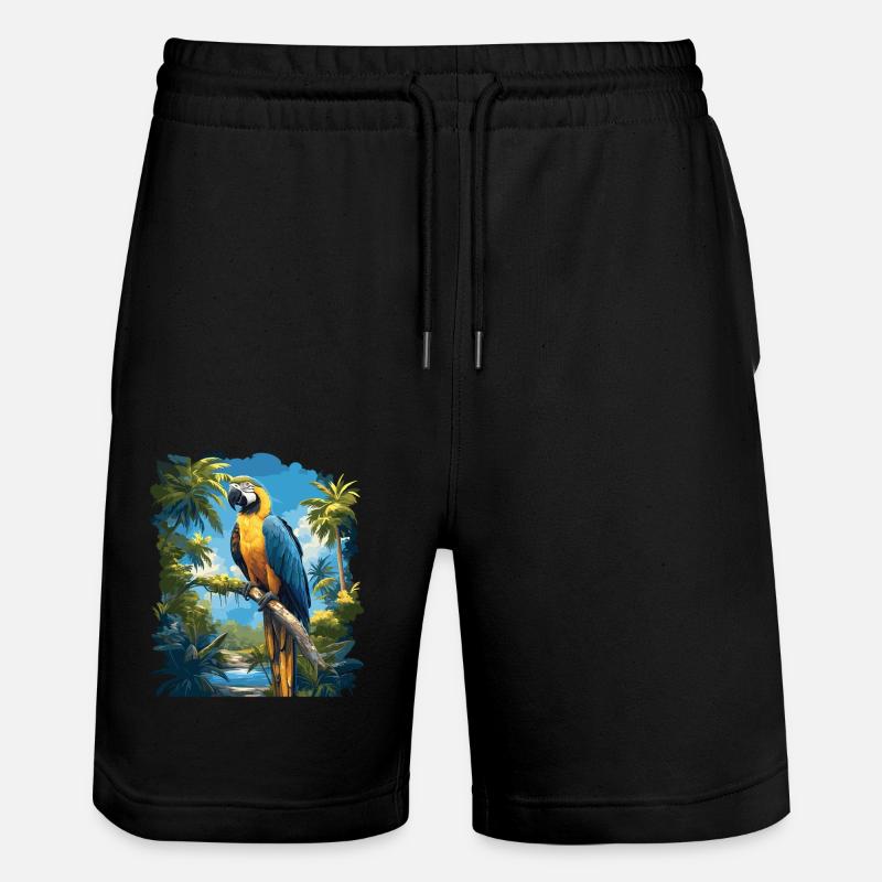 L’ère de l’ara - Short de jogging bio TRAINER Stanley/Stella unisexe - noir
