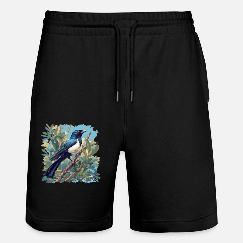 Pies Pie - Short de jogging bio TRAINER Stanley/Stella unisexe - noir