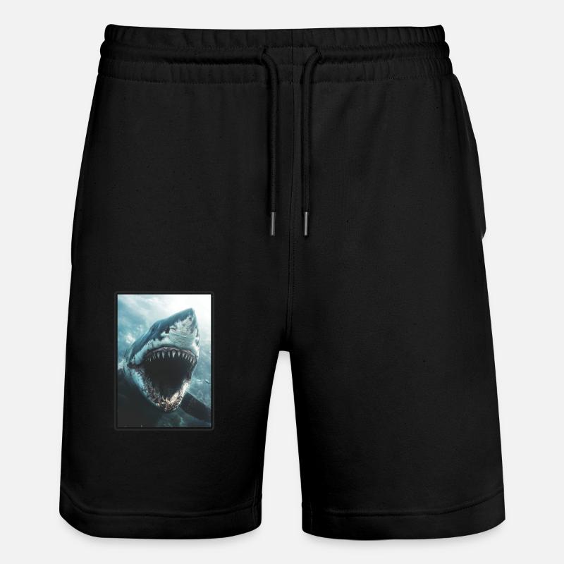 Mégalodons Megalodon - Short de jogging bio TRAINER Stanley/Stella unisexe - noir