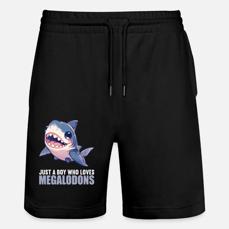 Mégalodons Megalodon - Short de jogging bio TRAINER Stanley/Stella unisexe - noir