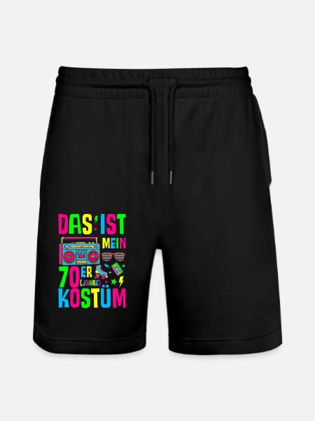 This is my 70s costume - Stanley/Stella Trainer Unisex Organic Jogging Shorts - black