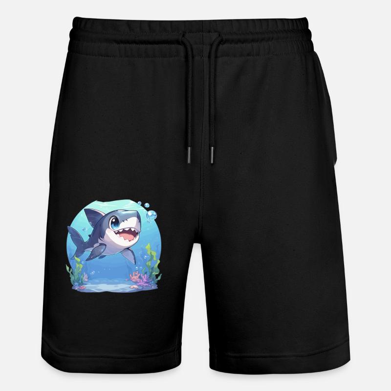 Requins Requin - Short de jogging bio TRAINER Stanley/Stella unisexe - noir