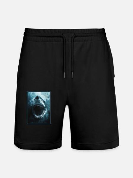 Requins Requin - Short de jogging bio TRAINER Stanley/Stella unisexe - noir
