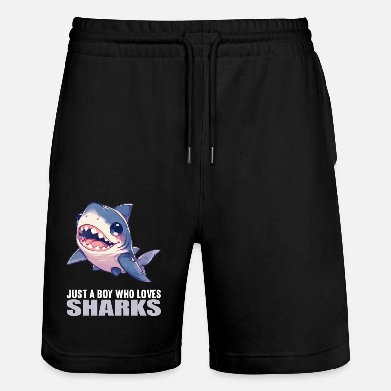 Requins Requin - Short de jogging bio TRAINER Stanley/Stella unisexe - noir