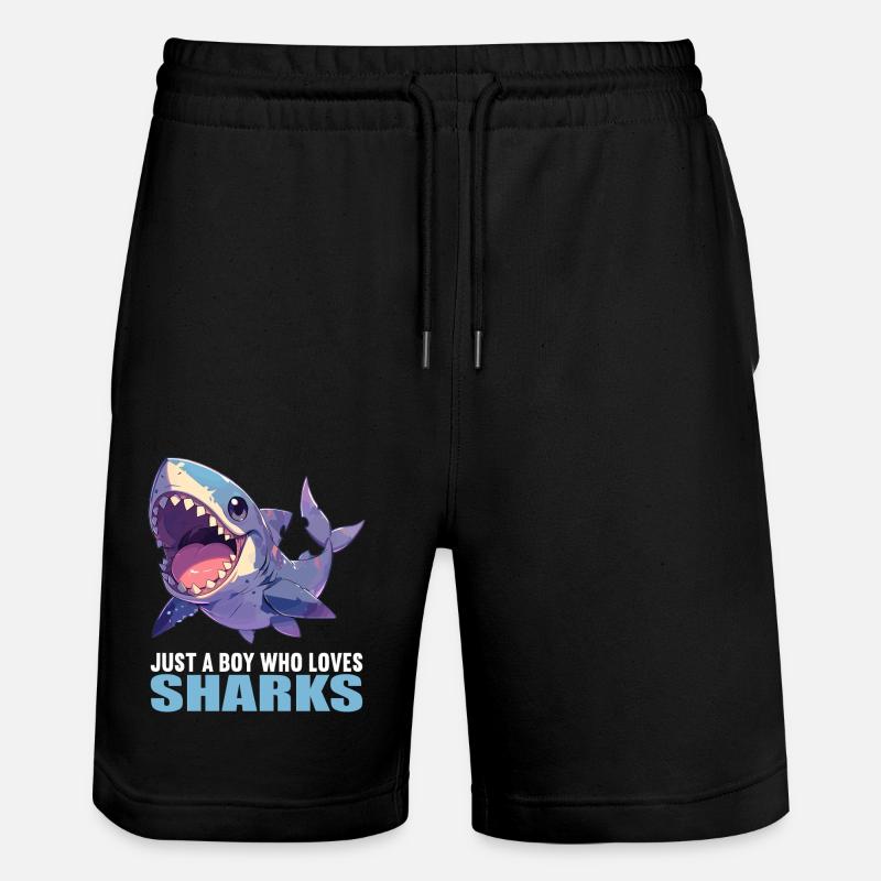 Requins Requin - Short de jogging bio TRAINER Stanley/Stella unisexe - noir