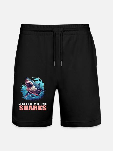 Requins Requin - Short de jogging bio TRAINER Stanley/Stella unisexe - noir