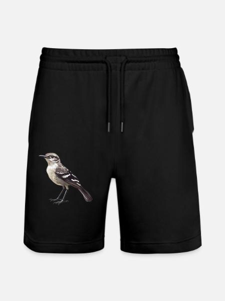 Oiseaux moqueurs Oiseaux moqueurs - Short de jogging bio TRAINER Stanley/Stella unisexe - noir
