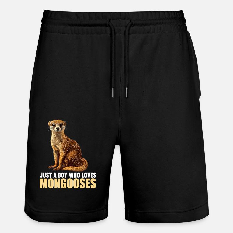 La mangouste de mangouste - Short de jogging bio TRAINER Stanley/Stella unisexe - noir