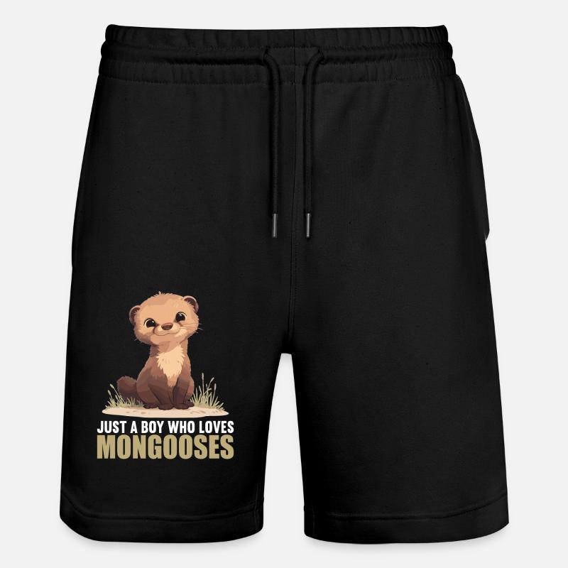 La mangouste de mangouste - Short de jogging bio TRAINER Stanley/Stella unisexe - noir