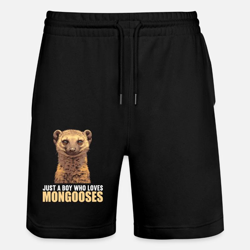 La mangouste de mangouste - Short de jogging bio TRAINER Stanley/Stella unisexe - noir