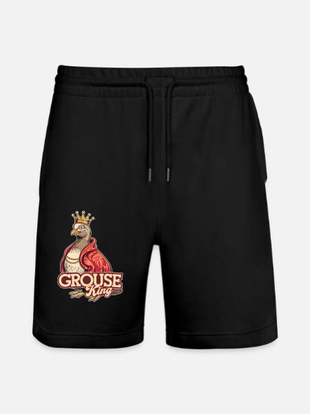 Auerhahn - Stanley/Stella Unisex Bio Joggingshorts Trainer - Schwarz