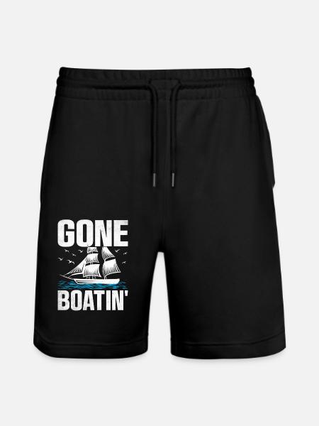 Pédalo Gone Boatin' - Short de jogging bio TRAINER Stanley/Stella unisexe - noir