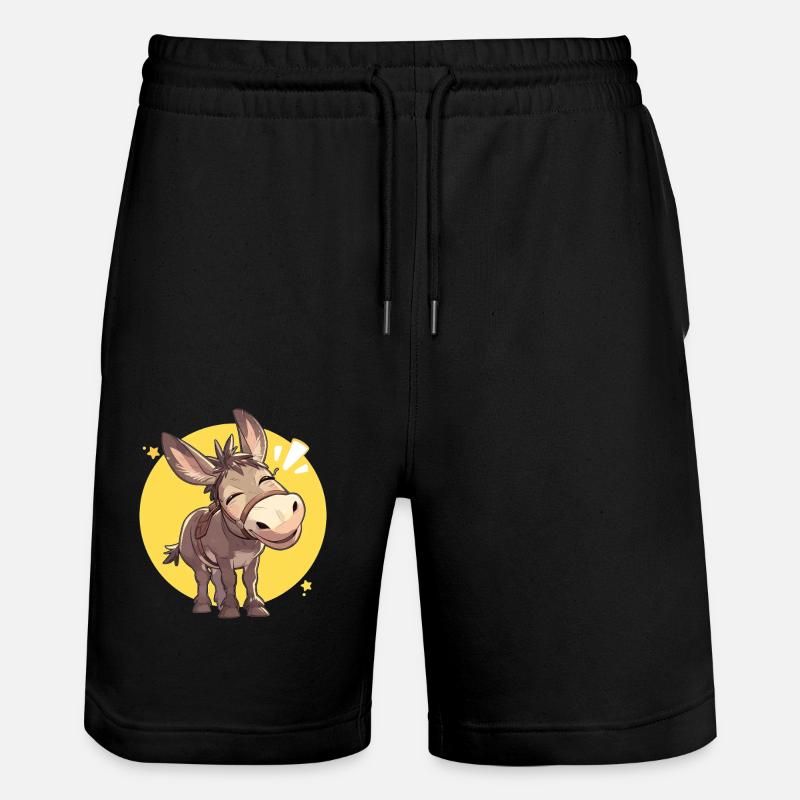 Mules Mule - Short de jogging bio TRAINER Stanley/Stella unisexe - noir