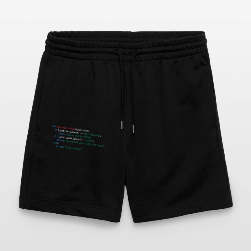 Programmeur Café Code Informatique Cadeau Short de jogging bio TRAINER Stanley/Stella unisexe
