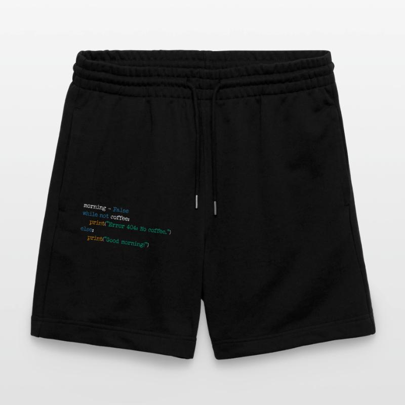 Informatique Café Code Programmeur Cadeau Short de jogging bio TRAINER Stanley/Stella unisexe