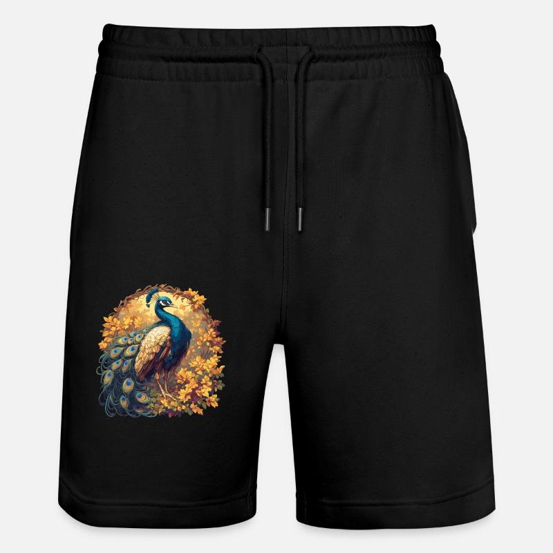 Paons Paon - Short de jogging bio TRAINER Stanley/Stella unisexe - noir