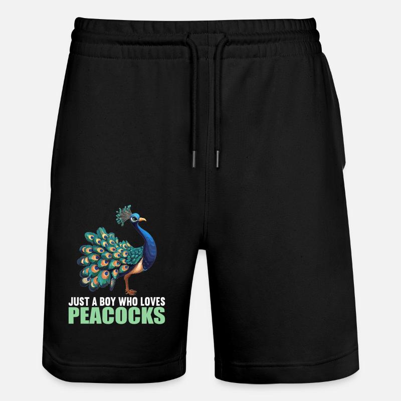 Paons Paon - Short de jogging bio TRAINER Stanley/Stella unisexe - noir