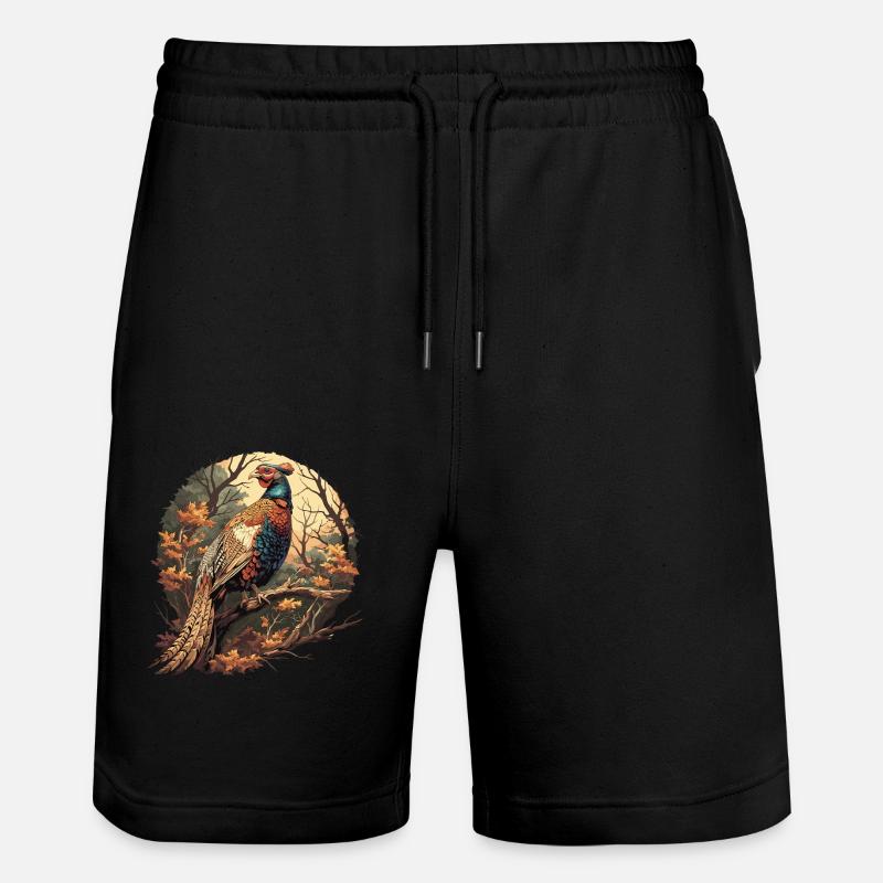 Faisans Faisan - Short de jogging bio TRAINER Stanley/Stella unisexe - noir