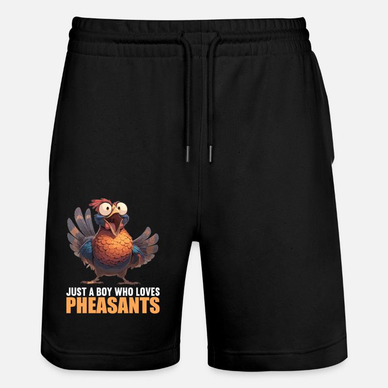 Faisans Faisan - Short de jogging bio TRAINER Stanley/Stella unisexe - noir