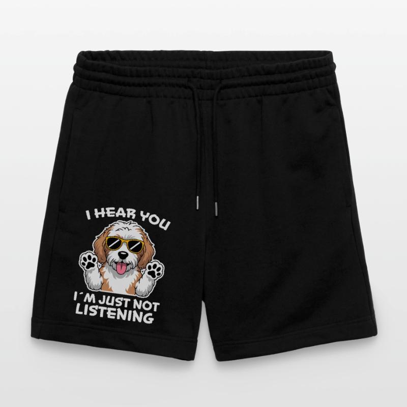 Cockapoo Saying Dogs Funny Cockapoo Gift Stanley/Stella Trainer Unisex Organic Jogging Shorts