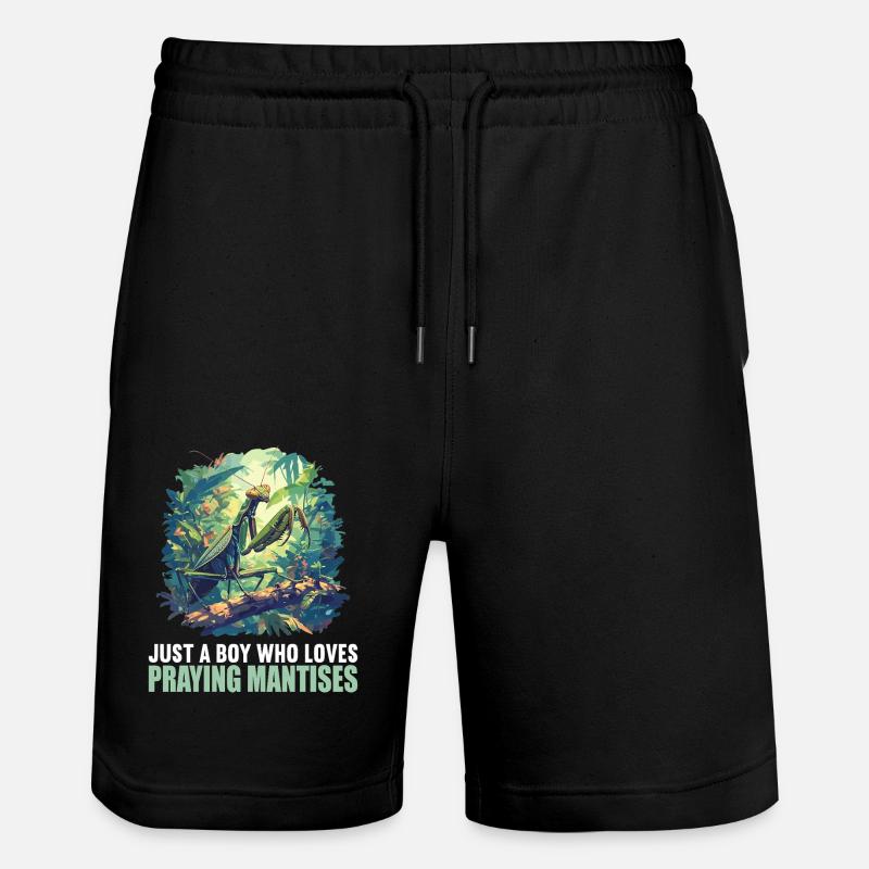 Gottesanbeterinnenen Gottesanbeterin - Stanley/Stella Unisex Bio Joggingshorts Trainer  - Schwarz
