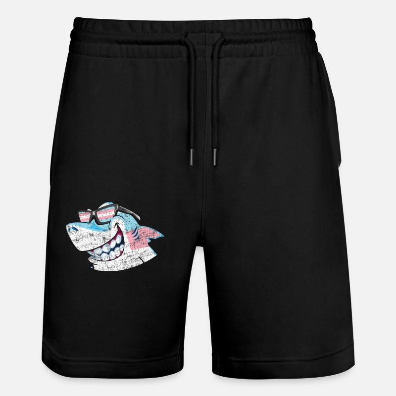 Fierté LGBT transgenre - Short de jogging bio TRAINER Stanley/Stella unisexe - noir