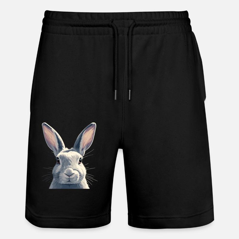 Lapin Lapin - Short de jogging bio TRAINER Stanley/Stella unisexe - noir
