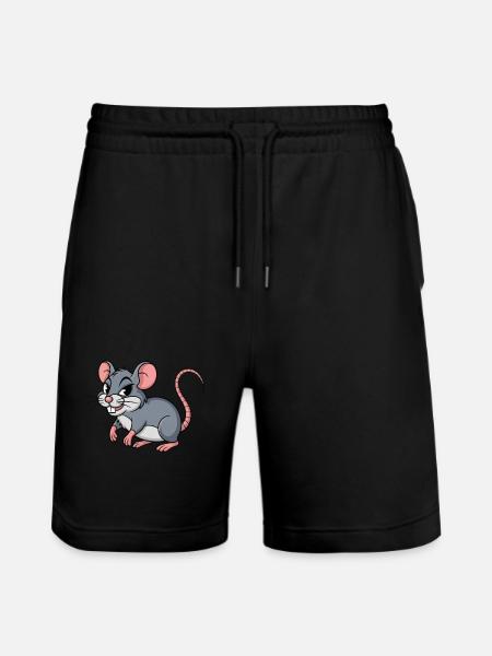 RAT mignon - Short de jogging bio TRAINER Stanley/Stella unisexe - noir