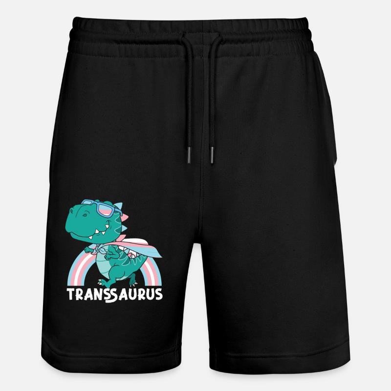 Fierté LGBT transgenre - Short de jogging bio TRAINER Stanley/Stella unisexe - noir