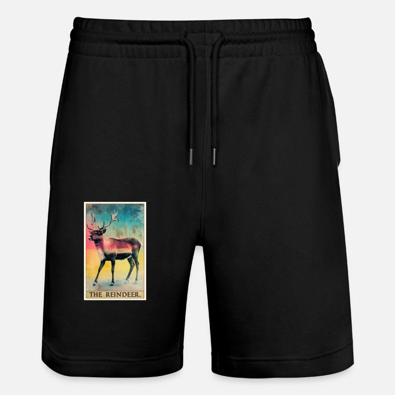 Renne Renne - Short de jogging bio TRAINER Stanley/Stella unisexe - noir