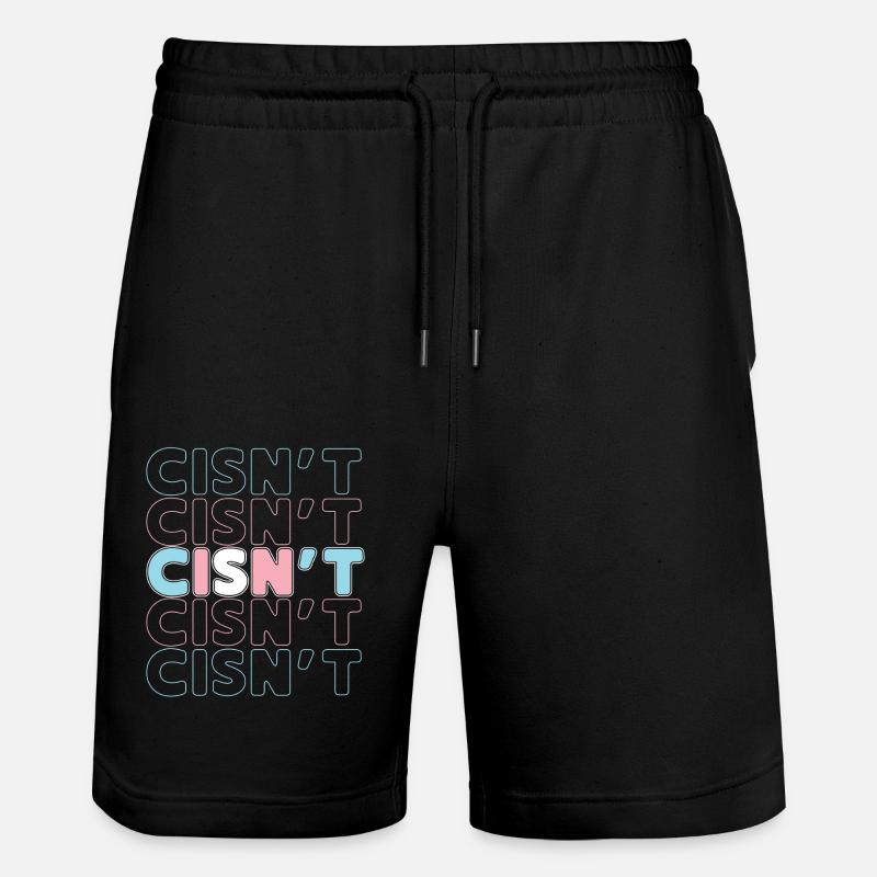 Fierté LGBT transgenre - Short de jogging bio TRAINER Stanley/Stella unisexe - noir