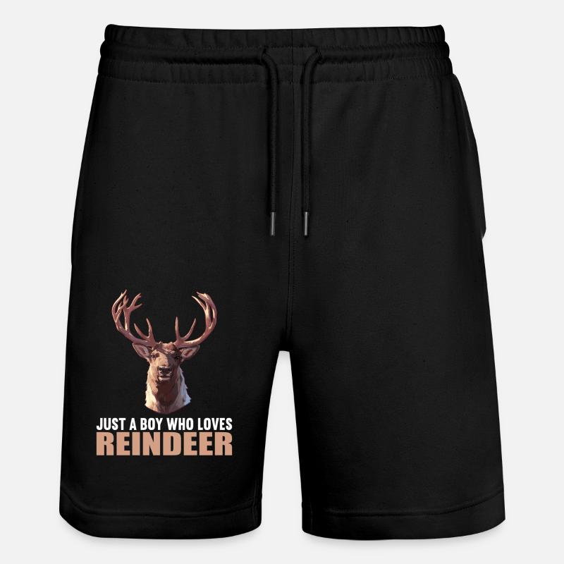 Renne Renne - Short de jogging bio TRAINER Stanley/Stella unisexe - noir