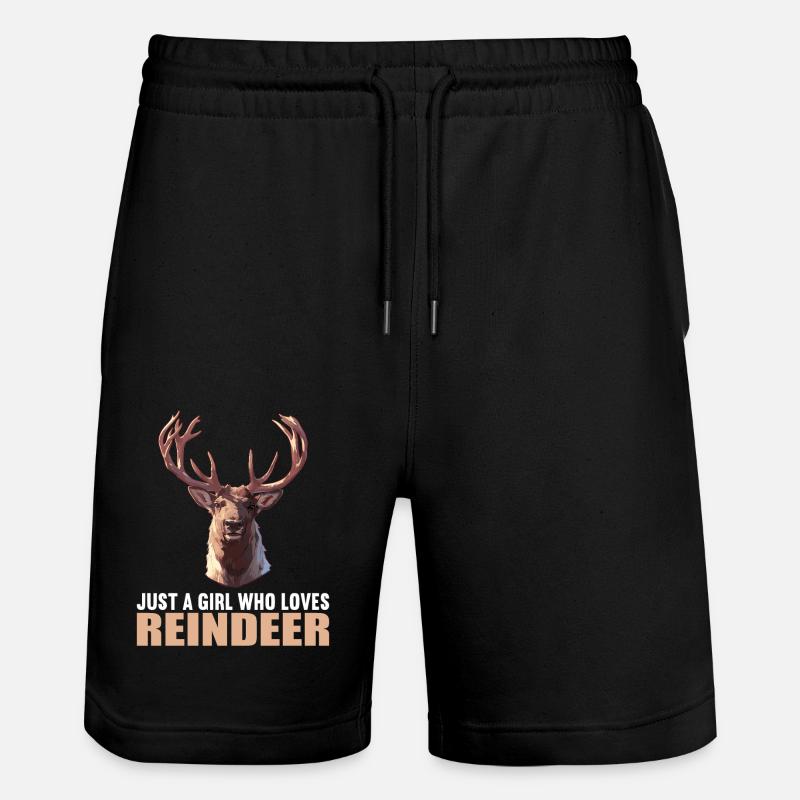 Renne Renne - Short de jogging bio TRAINER Stanley/Stella unisexe - noir
