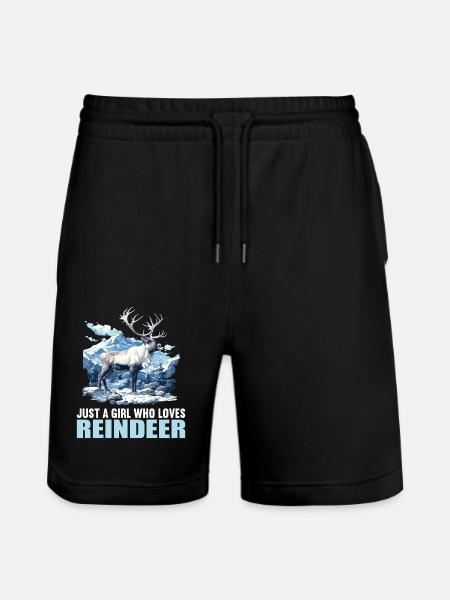 Renne Renne - Short de jogging bio TRAINER Stanley/Stella unisexe - noir