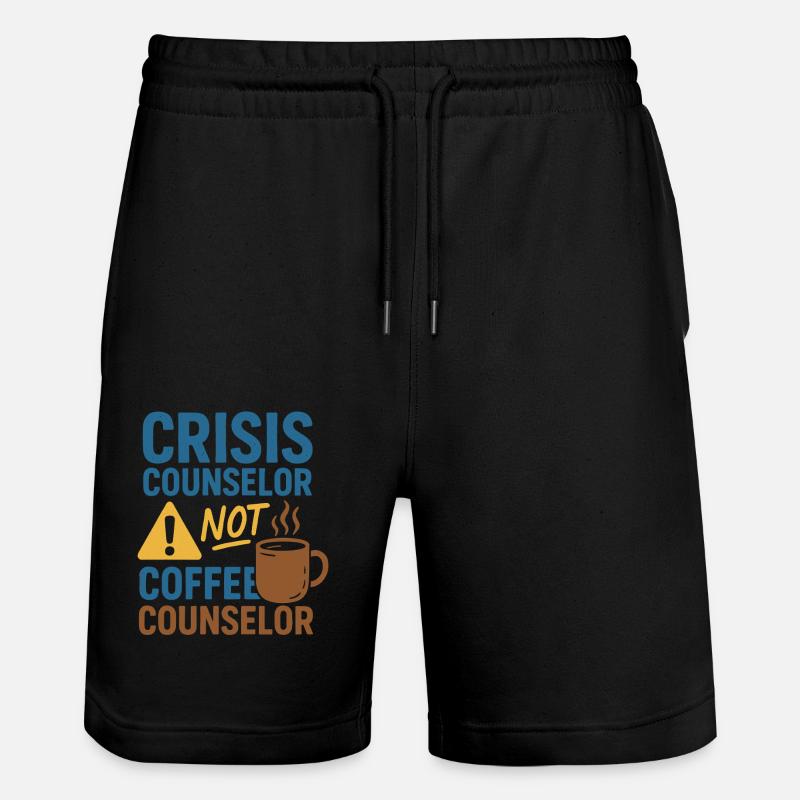 L’assistante sociale soutient le - Short de jogging bio TRAINER Stanley/Stella unisexe - noir