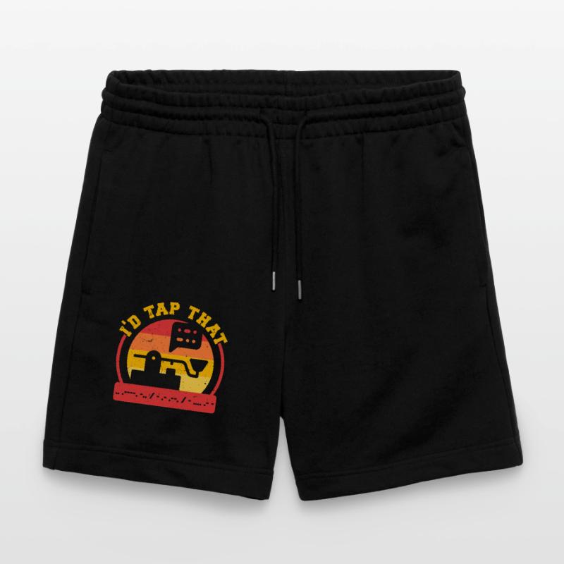 Morsecode Morse Code I'd Tap That Stanley/Stella Unisex Bio Joggingshorts Trainer 