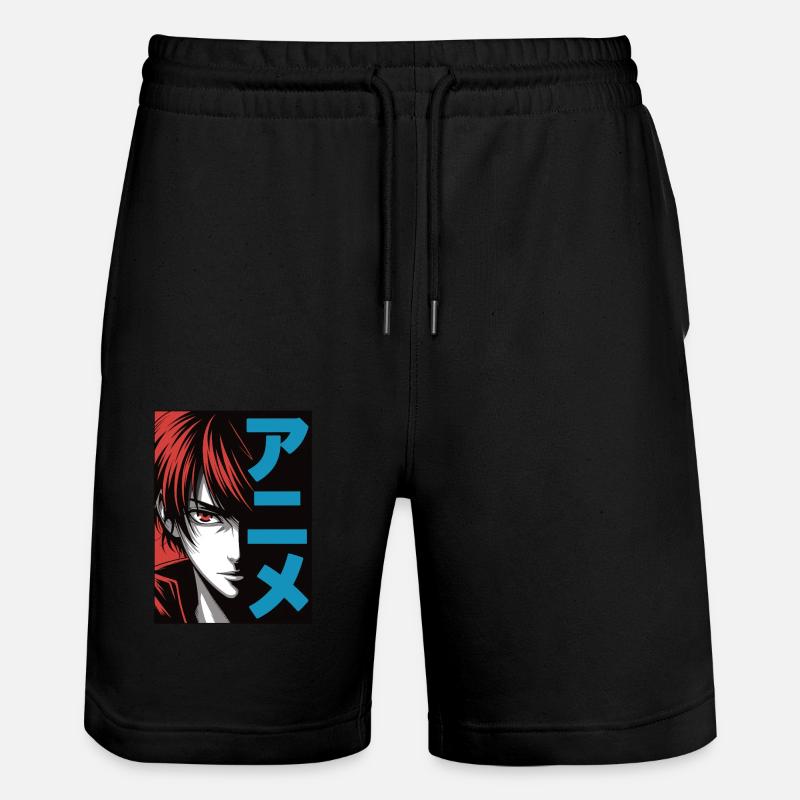 Yeux d’anime - Short de jogging bio TRAINER Stanley/Stella unisexe - noir