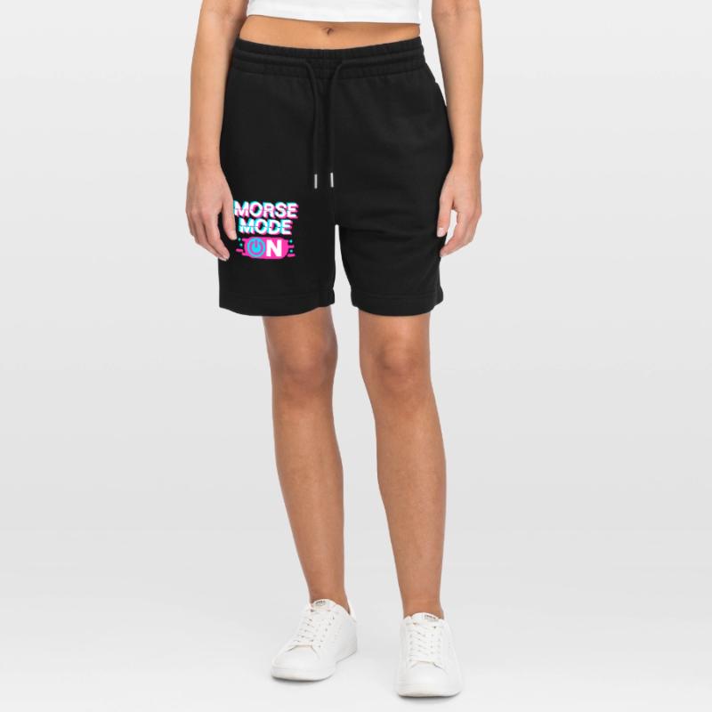 Morsecode Morse Code On Stanley/Stella Unisex Bio Joggingshorts Trainer 