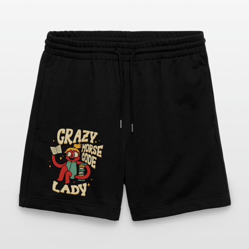Morsecode Crazy Morse Code Lady Short de jogging bio TRAINER Stanley/Stella unisexe